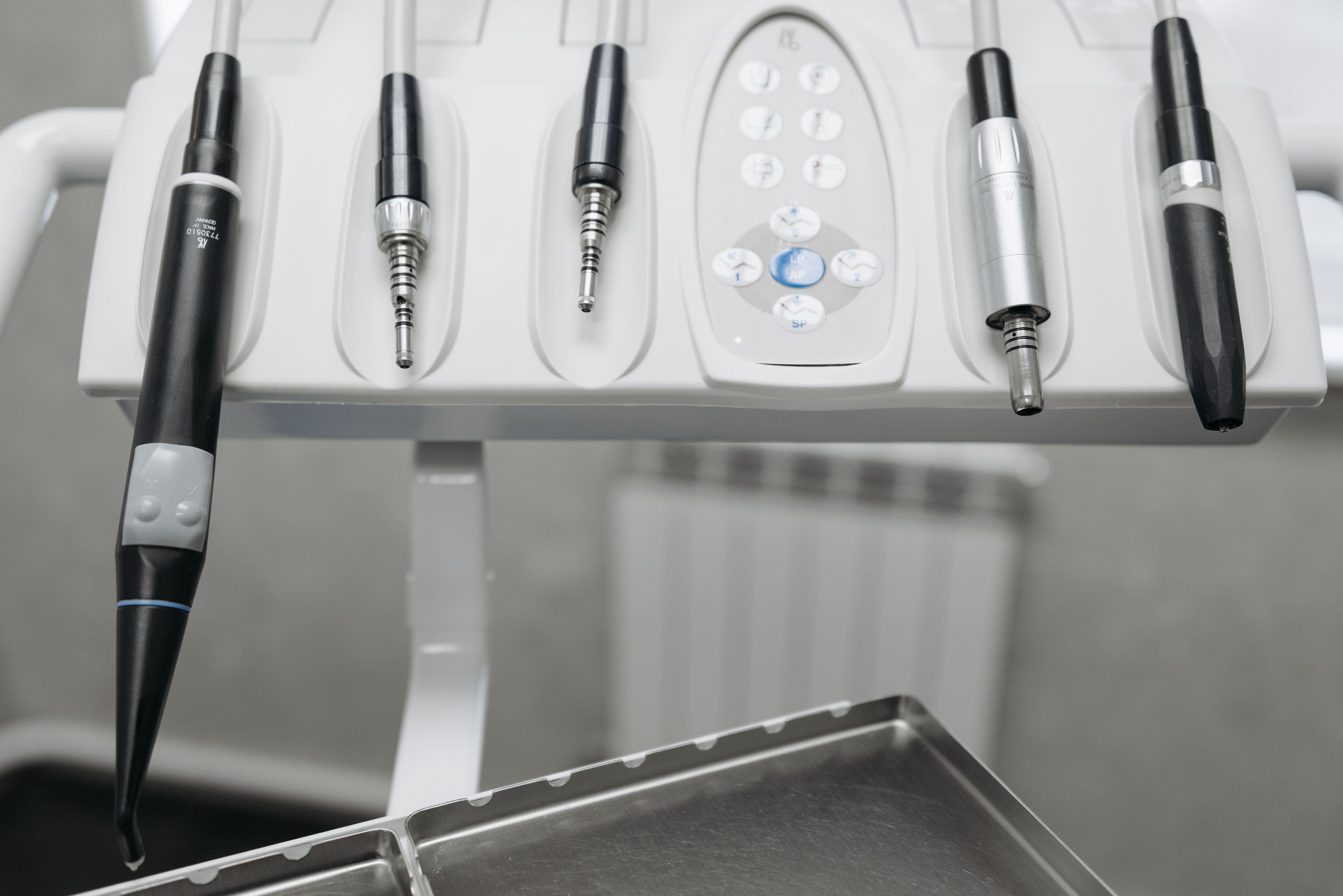 Patient receiving comfortable dental care